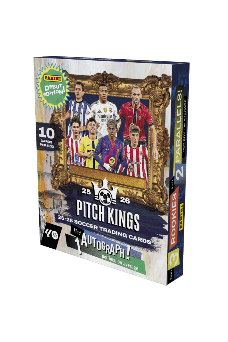 2025-26 Panini Pitch Kings International Soccer Hobby Box