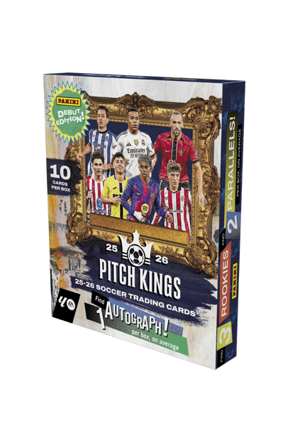 2025-26 Panini Pitch Kings International Soccer Hobby Box
