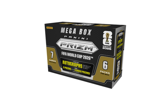 2026 Panini Prizm FIFA World Cup Soccer Hobby Mega Box