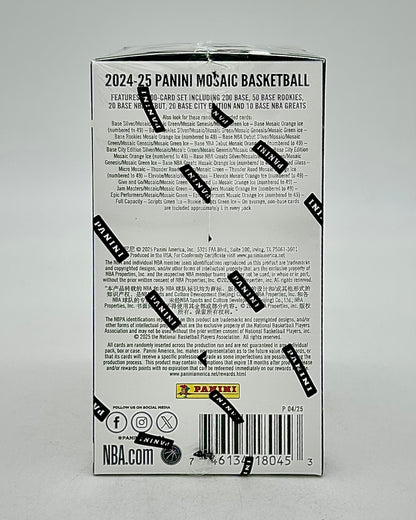2024-25 Panini Mosaic Basketball Hobby Blaster Box