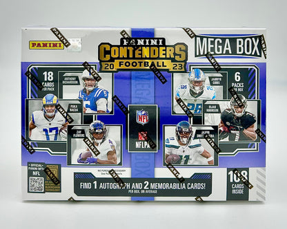 2023 Panini Contenders Football Hobby Mega Box