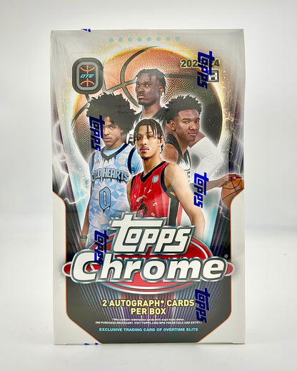 2023-24 Topps Chrome Overtime Elite Basketball Hobby Box