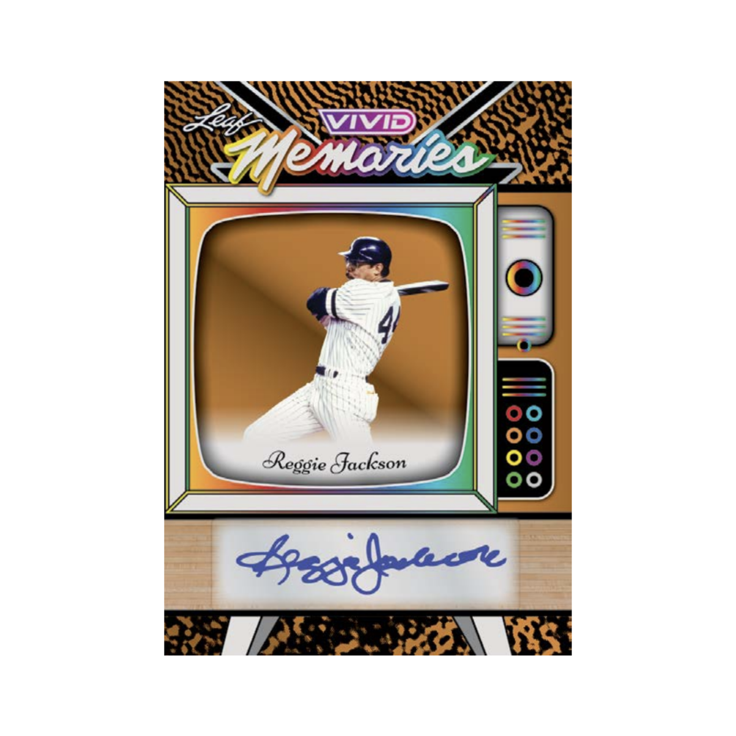 2026 Leaf Vivid Baseball Reggie Jackson Autograph