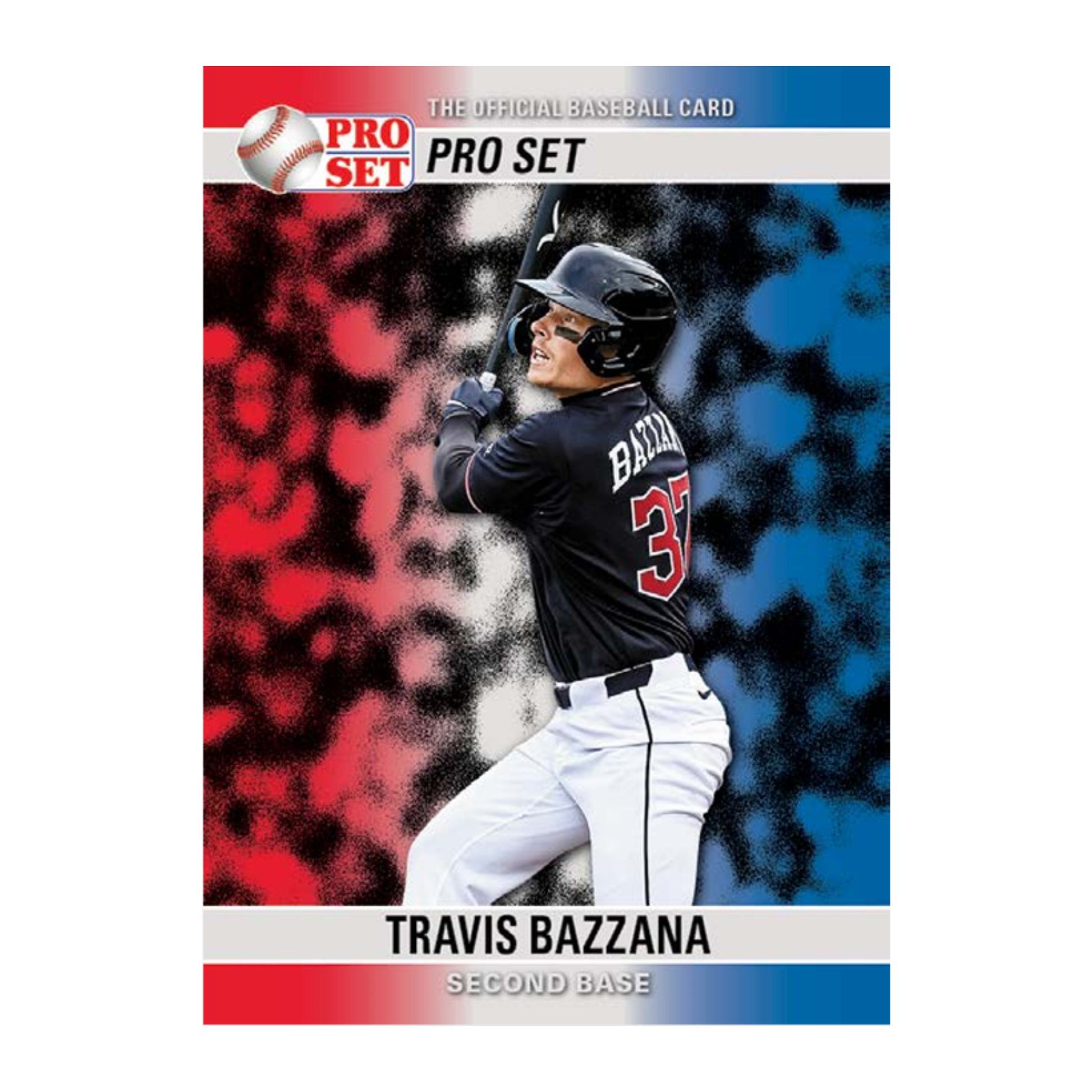 2026 Leaf Metal Pro Set Baseball Red, White, and Blue Travis Bazzana