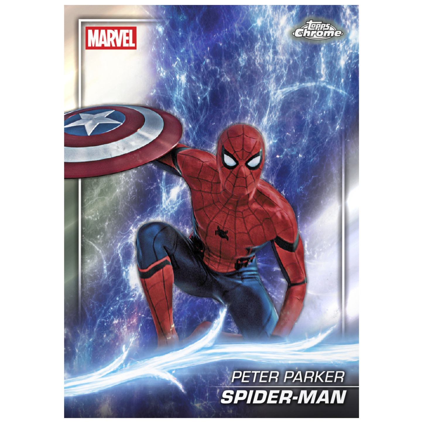 2025 Topps Marvel Studios Chrome  Peter Parker Spider Man