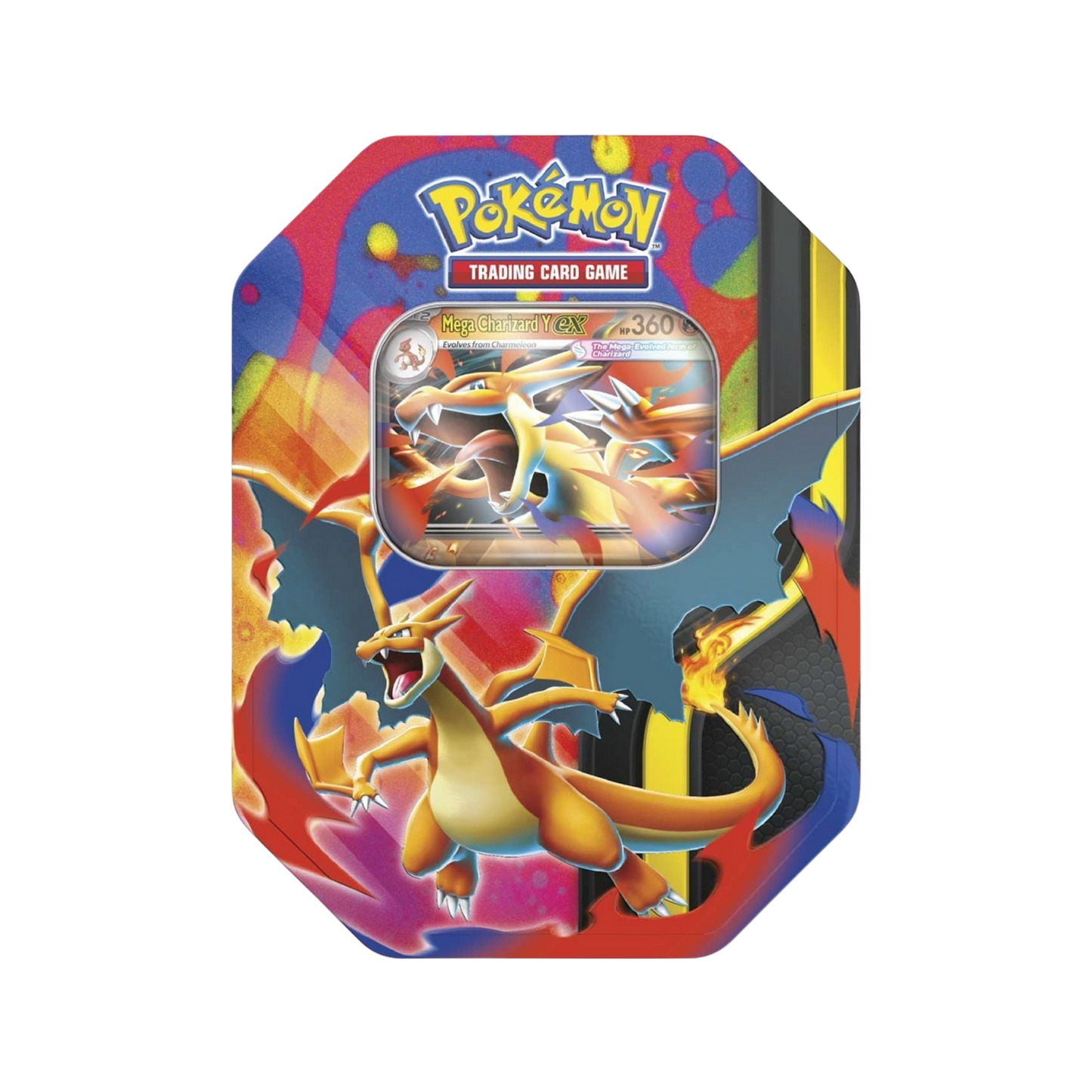 Pokémon Mega Charizard Tin - Mega Charizard Y ex