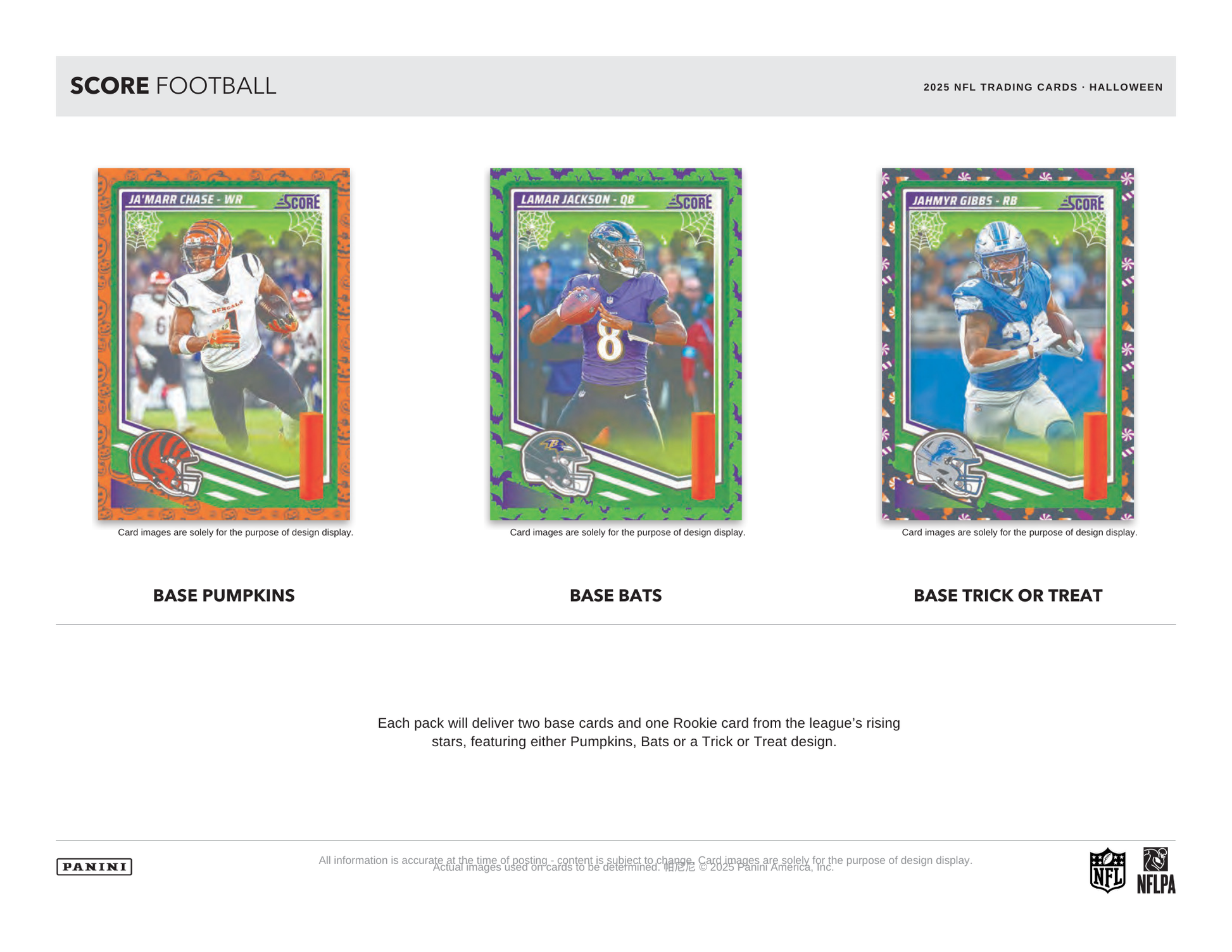 2025 Panini Score-A-Treat Football Halloween Bundle
