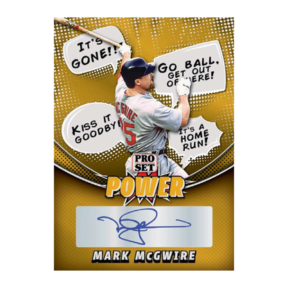 2026 Leaf Metal Pro Set Baseball Mark McGwire Autograph