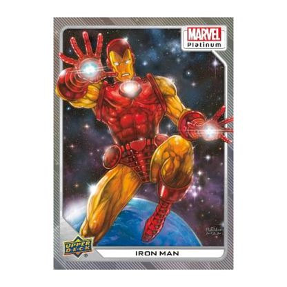 2023 Upper Deck Marvel Platinum Iron Man