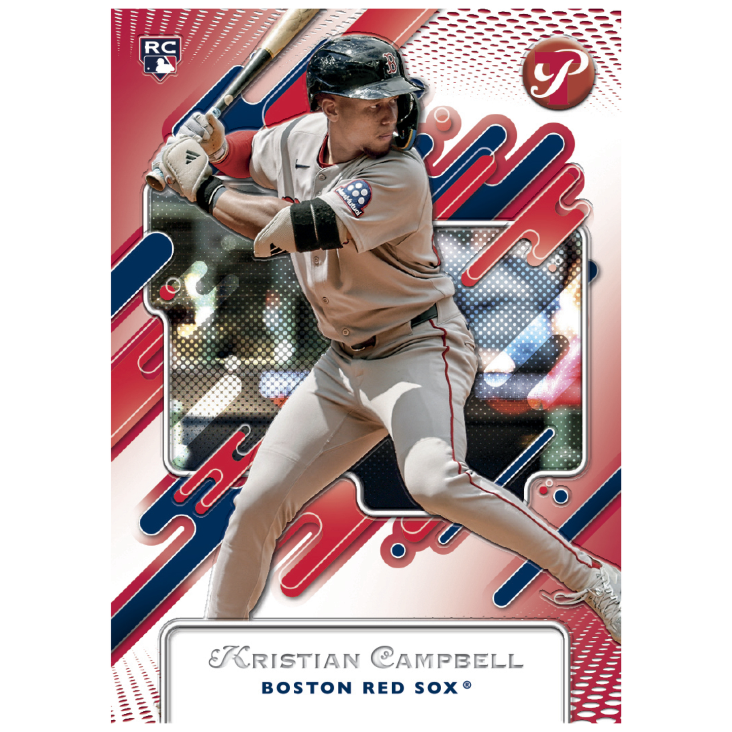 2025 Topps Pristine Baseball Red Christian Campbell