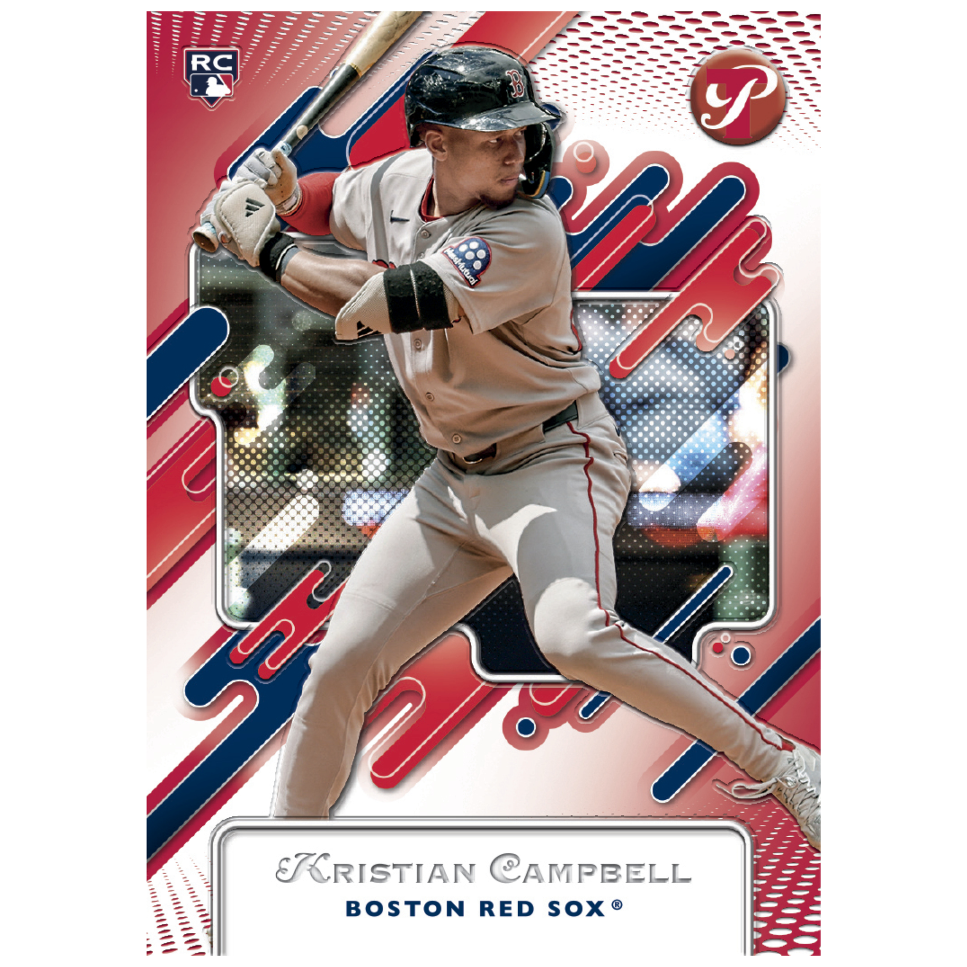 2025 Topps Pristine Baseball Red Christian Campbell