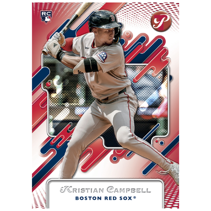 2025 Topps Pristine Baseball Red Christian Campbell
