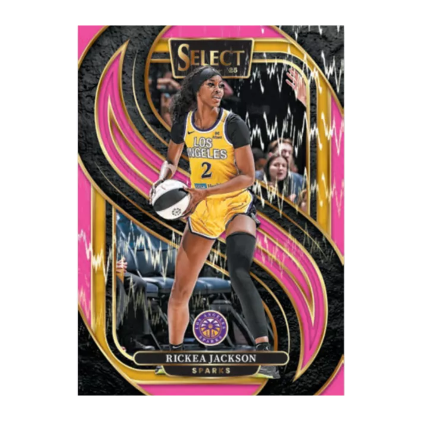 2025 Panini Select WNBA Basketball Pink Flash Rickea Jackson