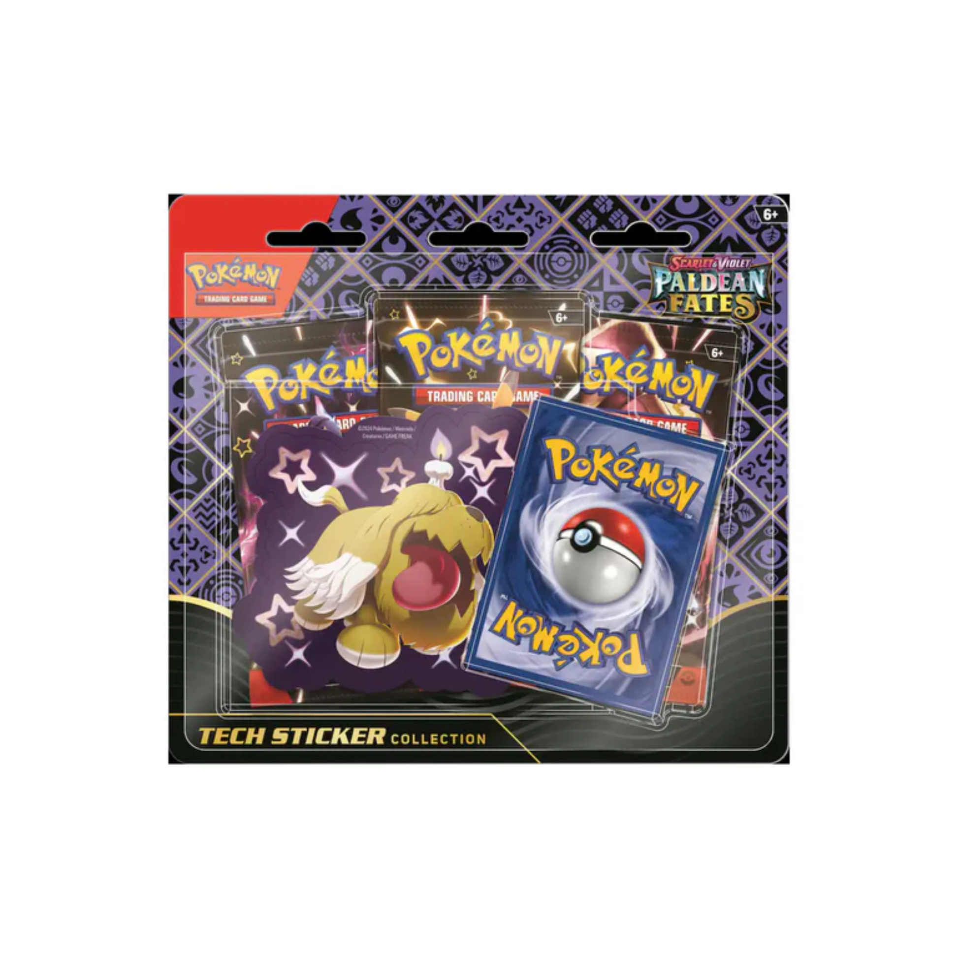 Pokémon Scarlet & Violet Paldean Fates Tech Sticker Collection - Greavard