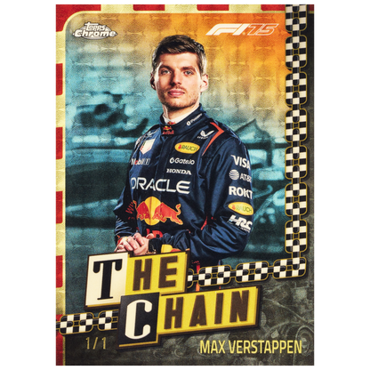 2025 Topps Chrome Formula 1 The Chain Max Verstappen
