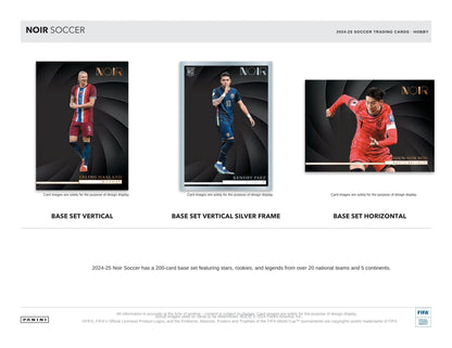 2024-25 Panini Noir FIFA Soccer Hobby Box