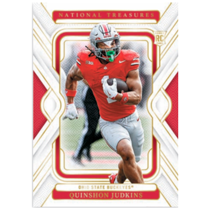 2025 Panini National Treasures Collegiate Football Quinshon Judkins