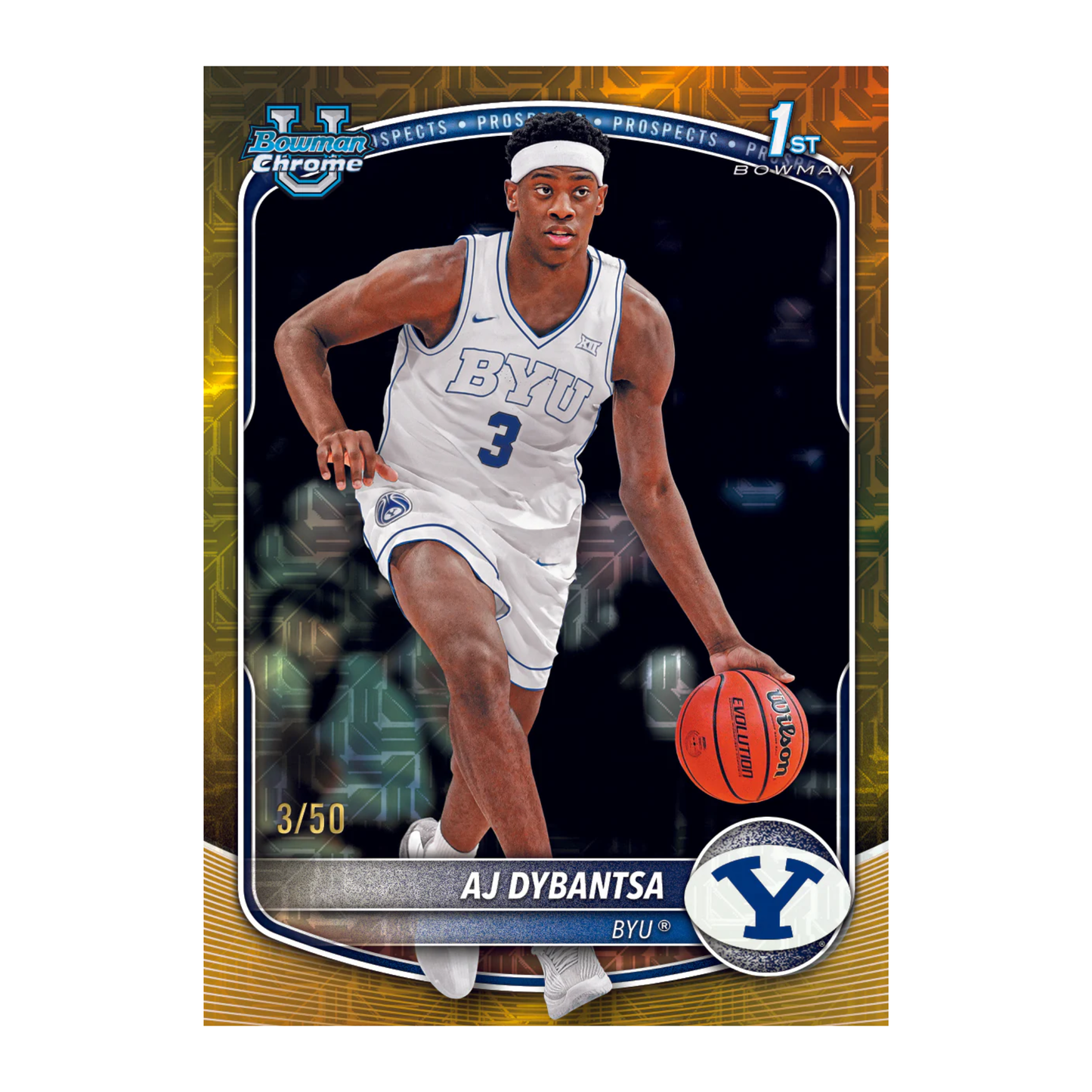 2025-26 Bowman Basketball Mega Box Parallel AJ Dybantsa