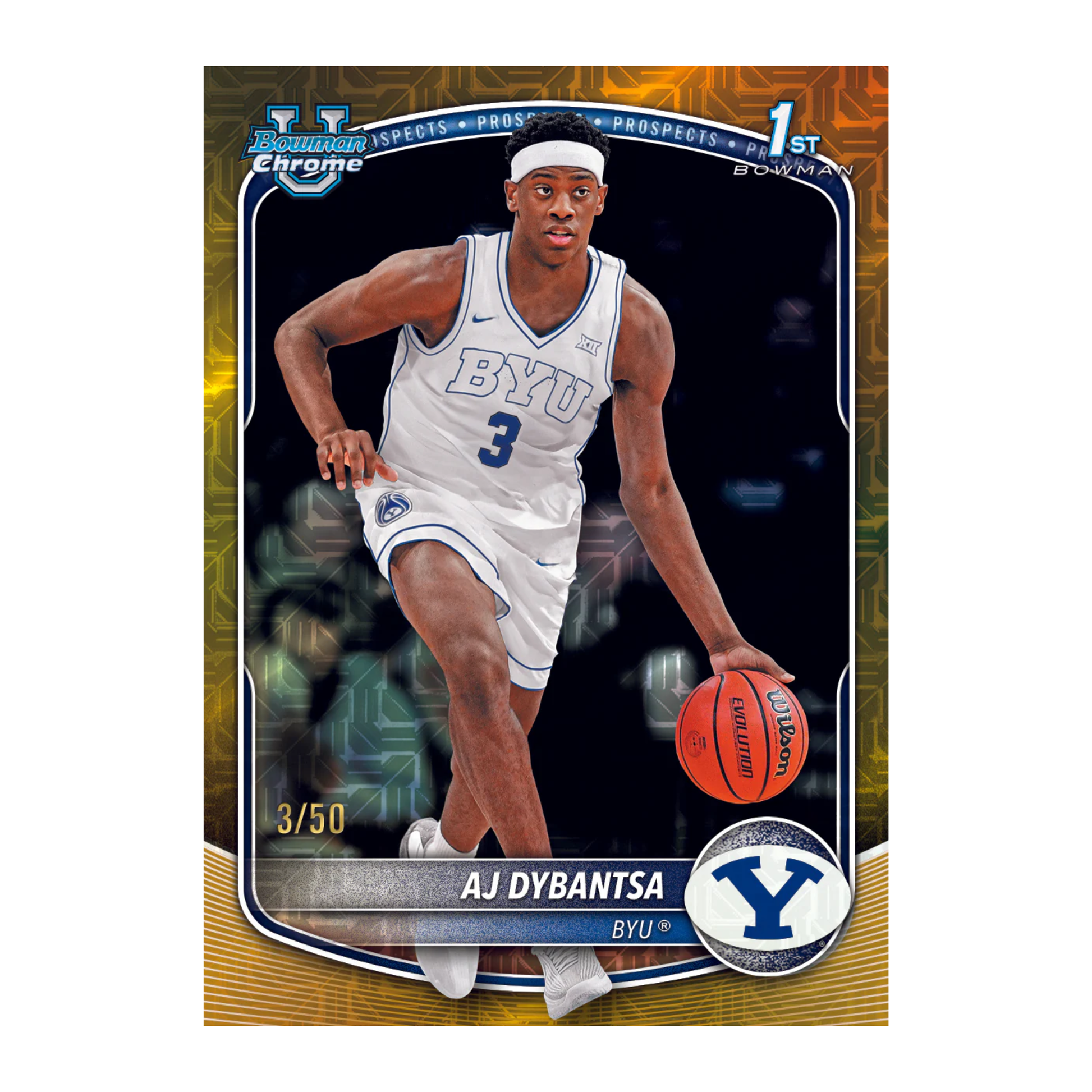 2025-26 Bowman Basketball Mega Box Parallel AJ Dybantsa