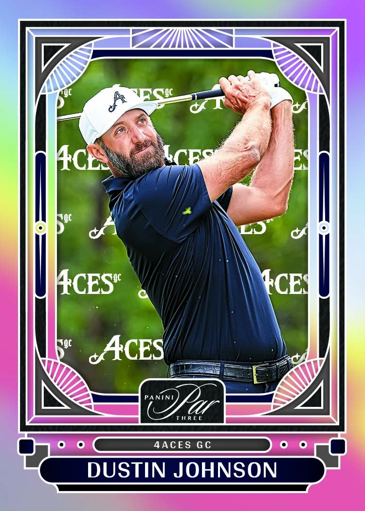 2026 Panini Par Three LIV Golf Dustin Johnson Base Card