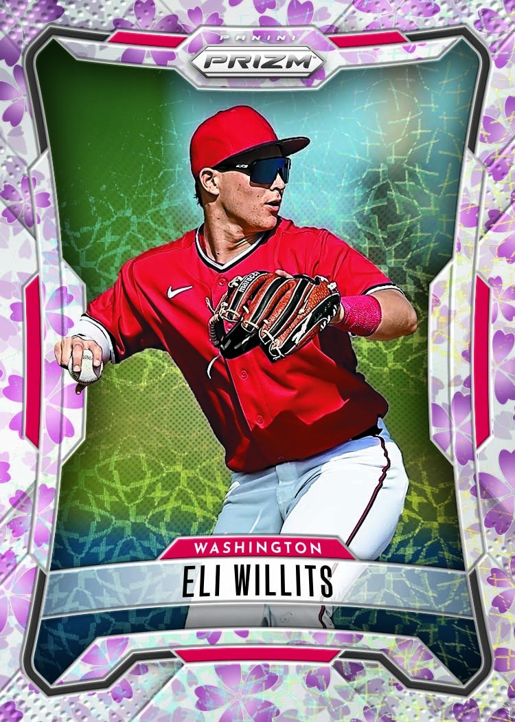 2026 Panini Prizm Baseball Eli Willits Cherry Blossom Base Card