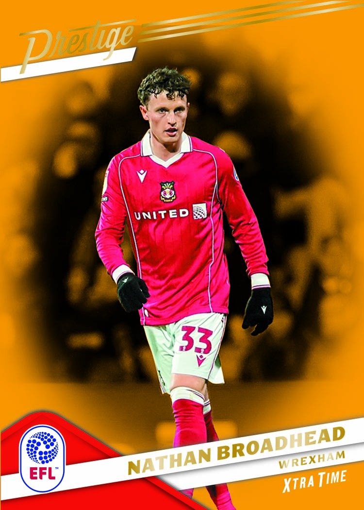 2025-26 Panini Prestige English Football League Soccer Nathan Broadhead