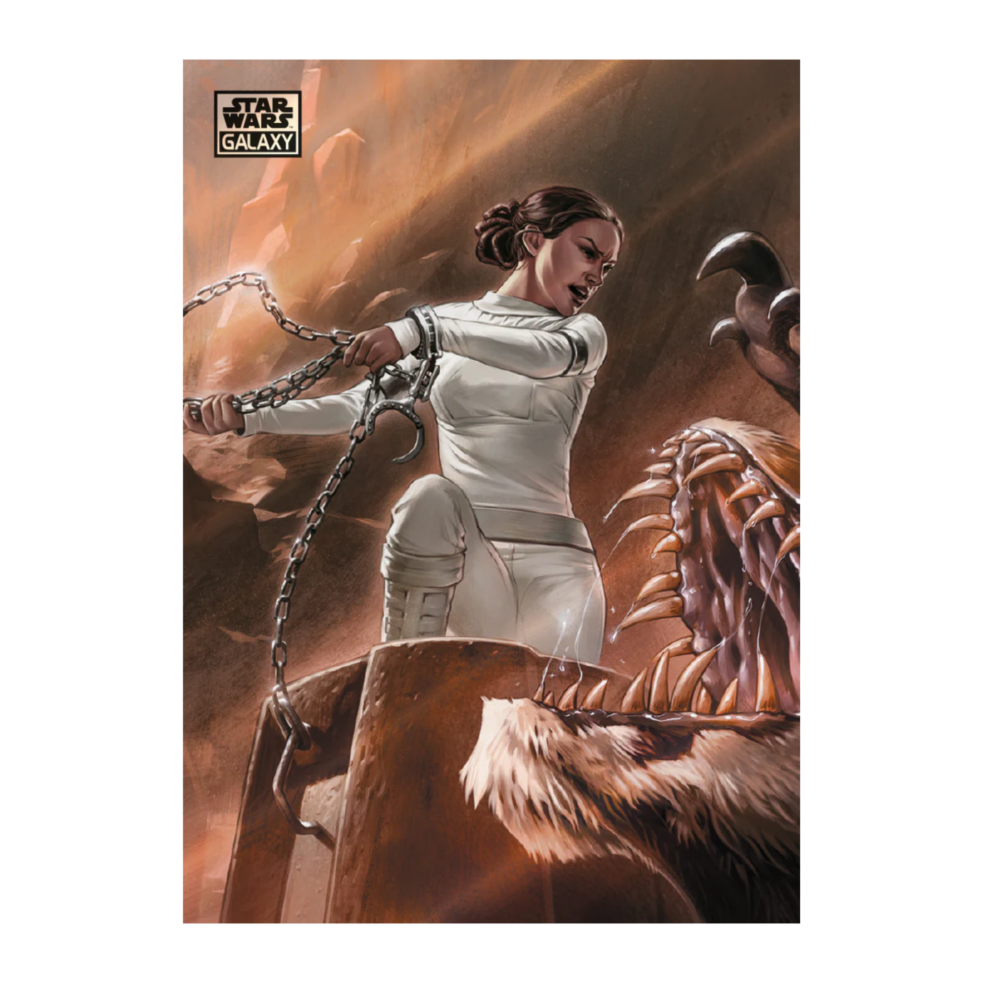 2026 Topps Star Wars Chrome Galaxy Padmé Amidala vs. the Nexu