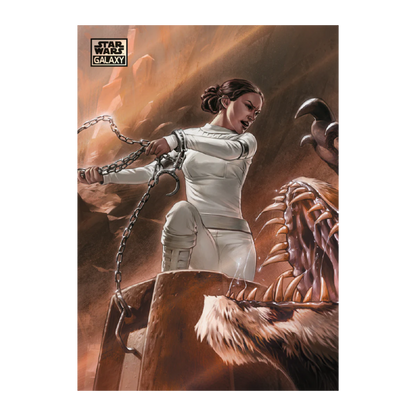 2026 Topps Star Wars Chrome Galaxy Padmé Amidala vs. the Nexu