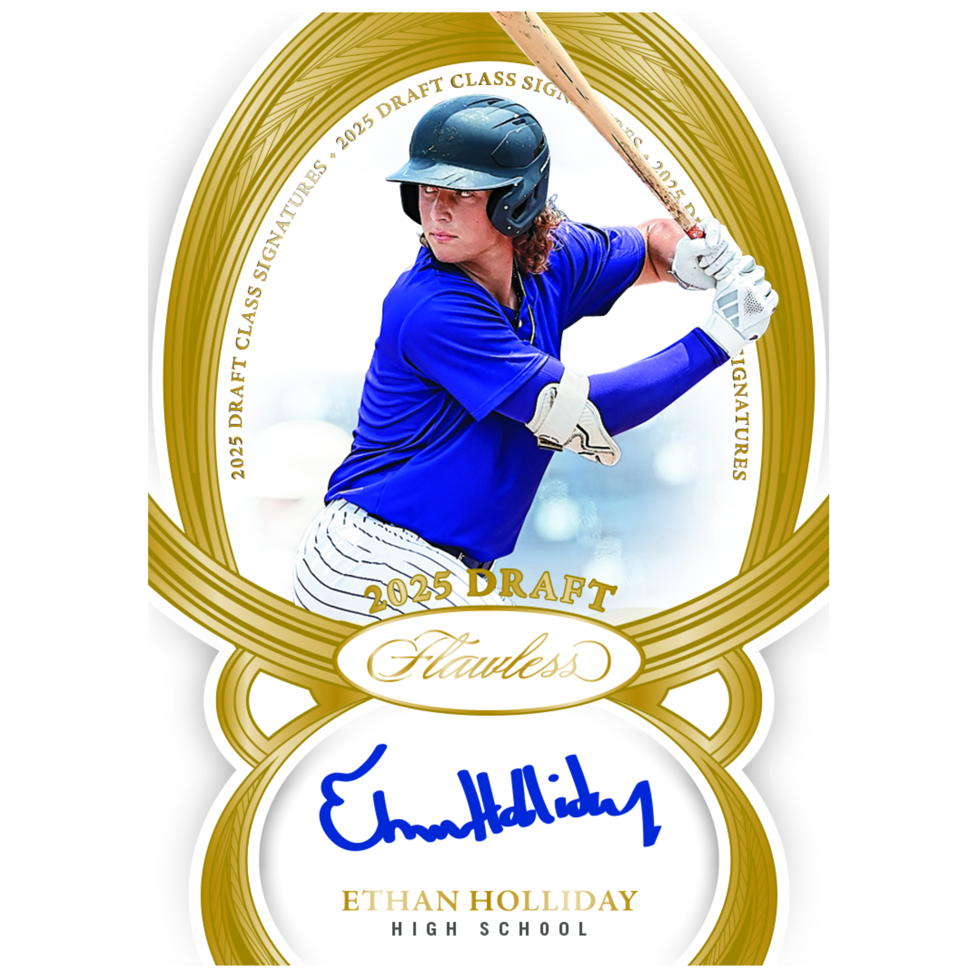 2025 Panini Flawless Baseball 2025 Draft Autograph Ethan Holliday