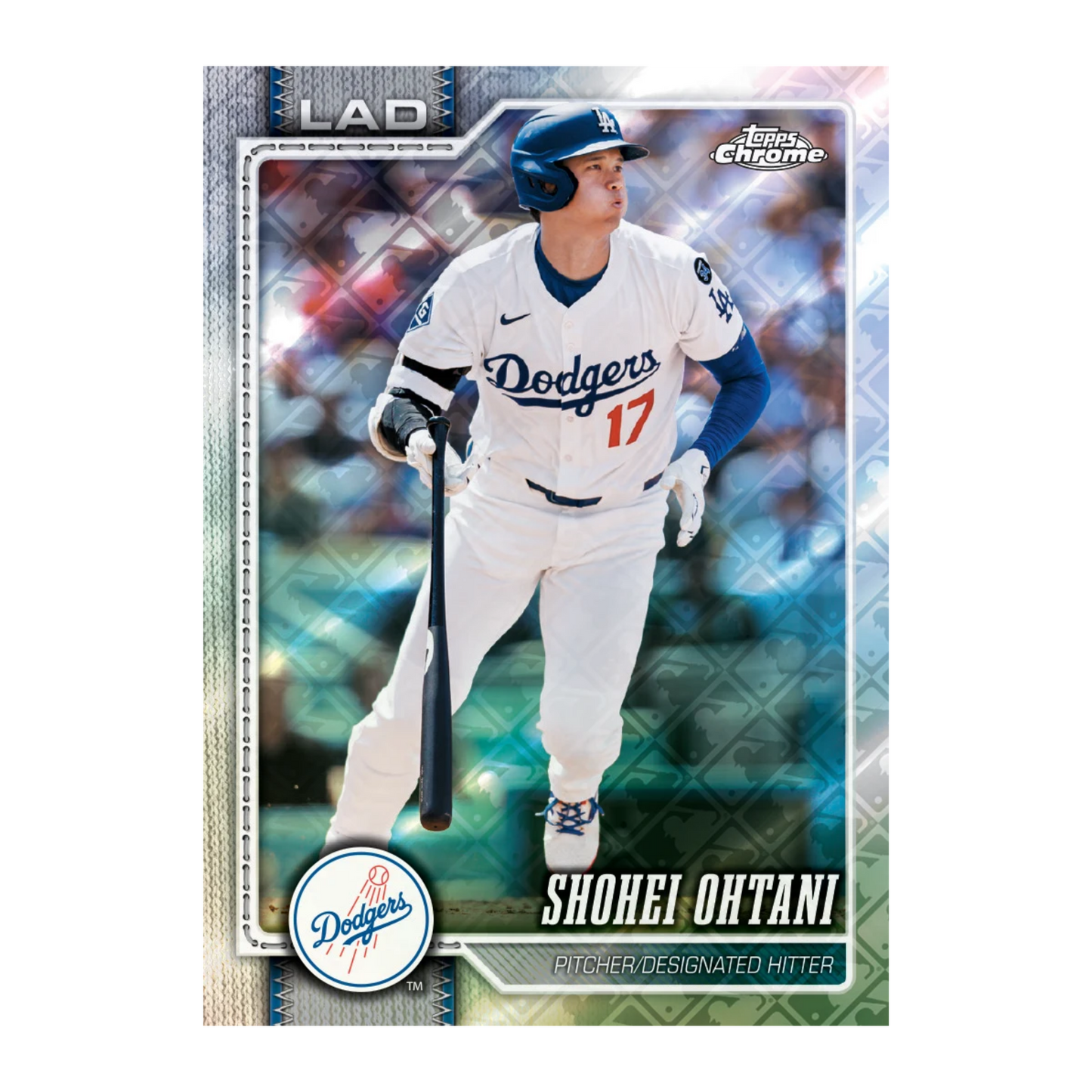 2026 Topps Chrome Baseball Logofractor Shehei Ohtani