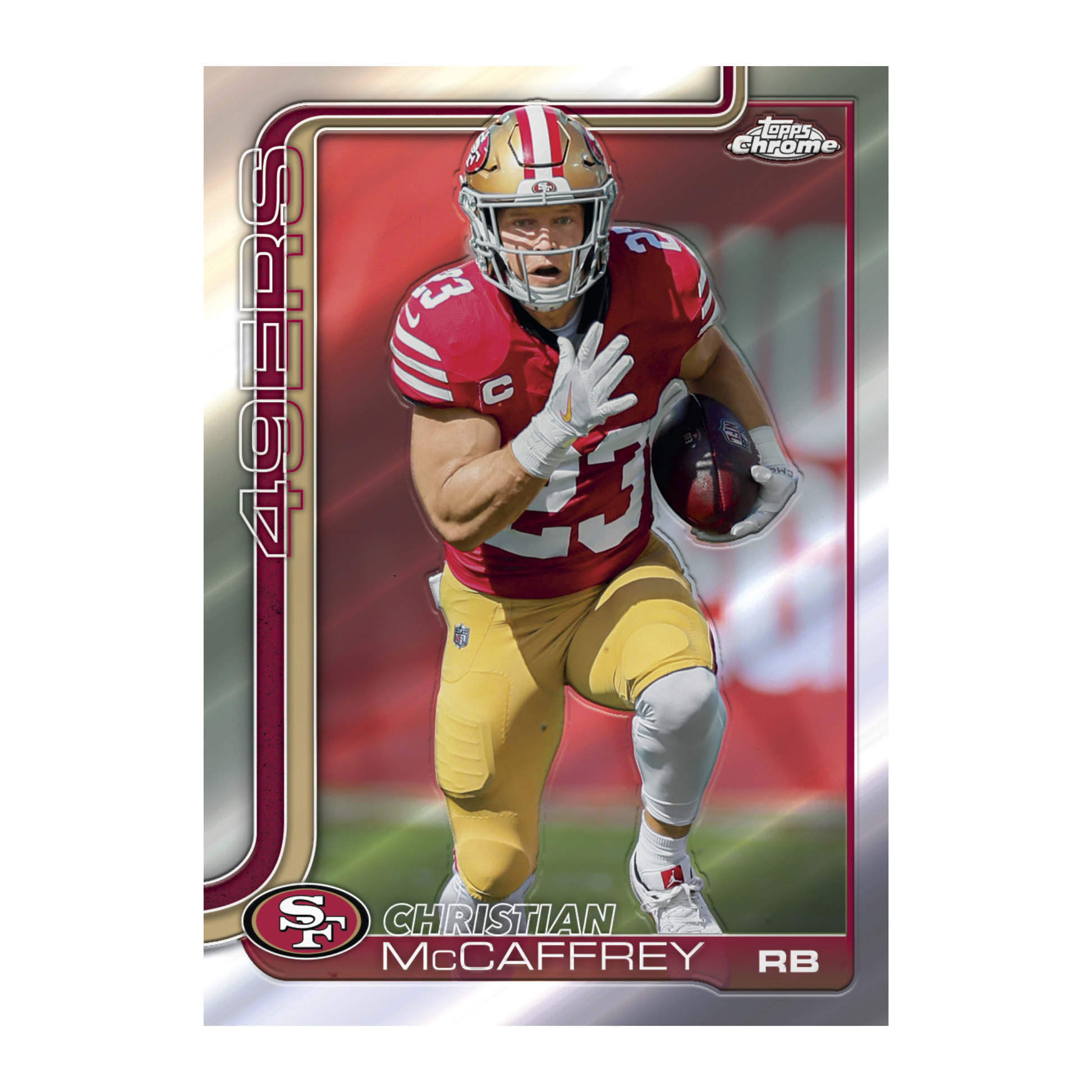 2025 Topps Chrome Football Christian McCaffrey