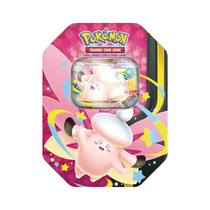 Pokémon Mega Moonlit Tin Mega Clefable ex