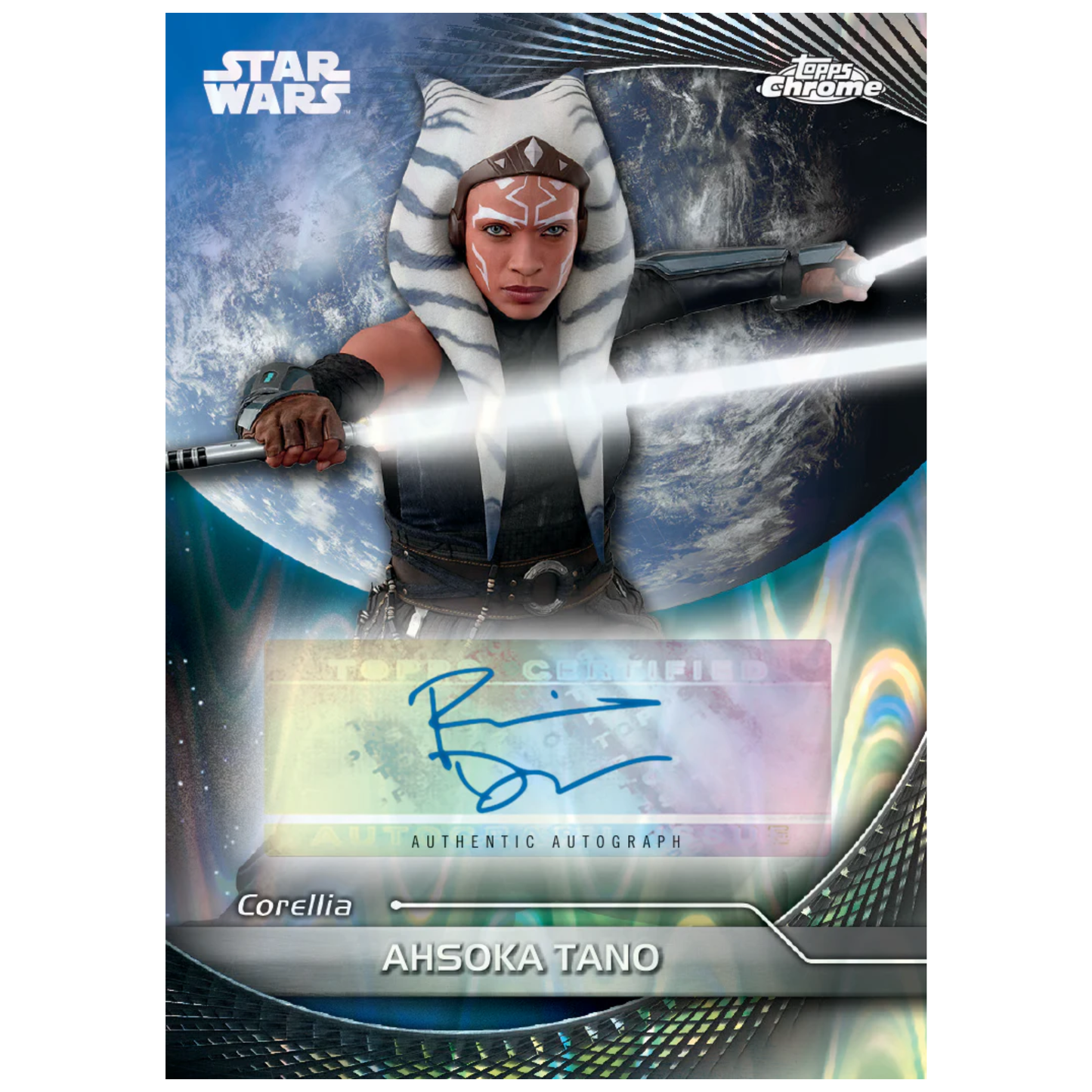 2025 Topps Star Wars Hyperspace Autograph Ahsoka Tano
