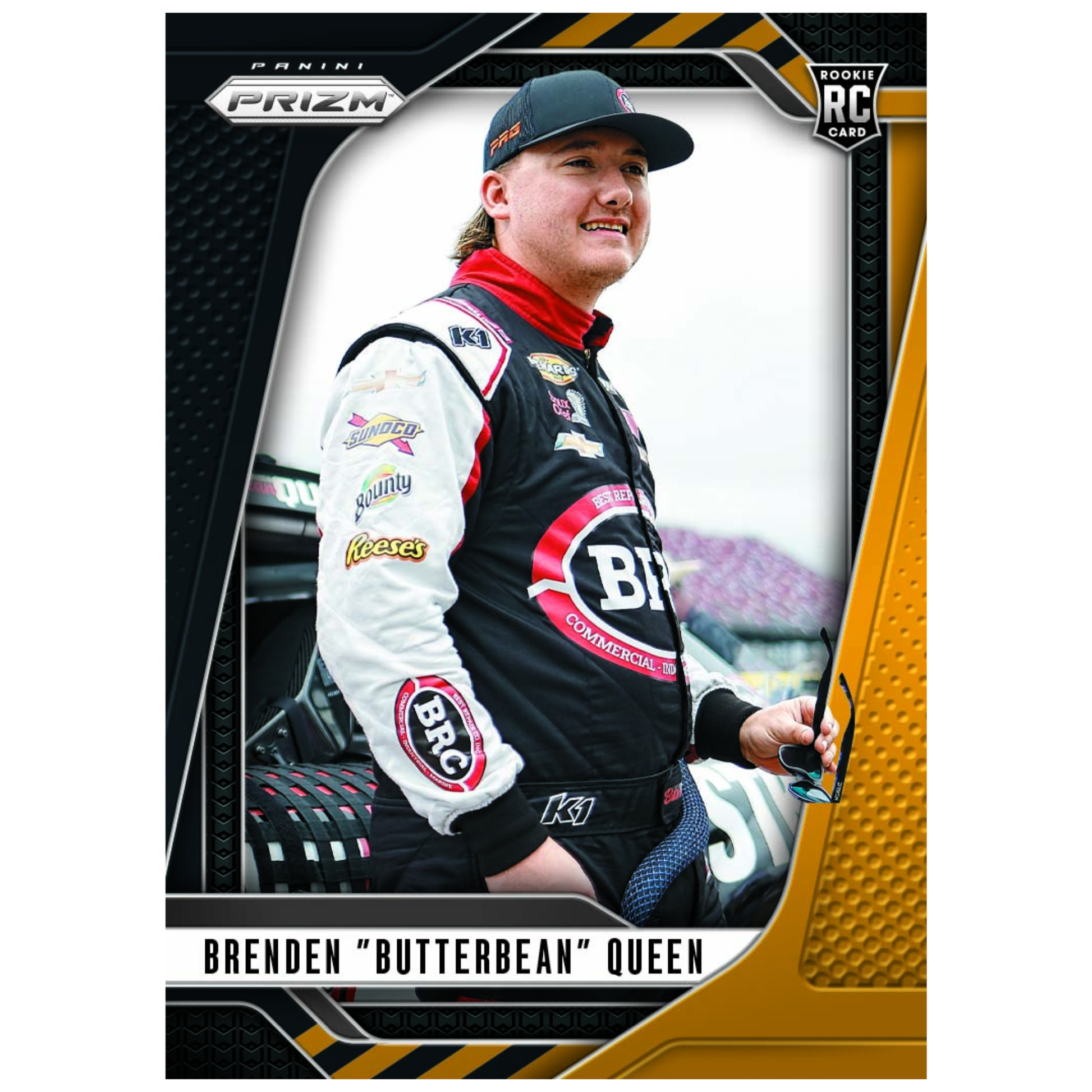 2025 Panini Prizm Racing Brenden "Butterbeam" Queen