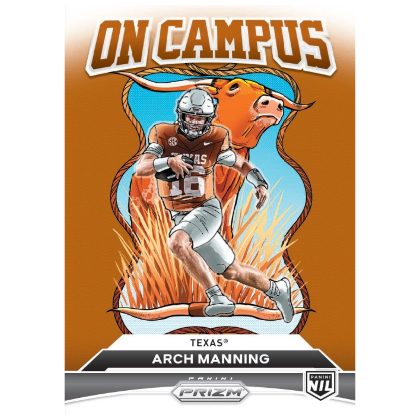 2025 Panini University of Texas NIL On Campus Arch Manning