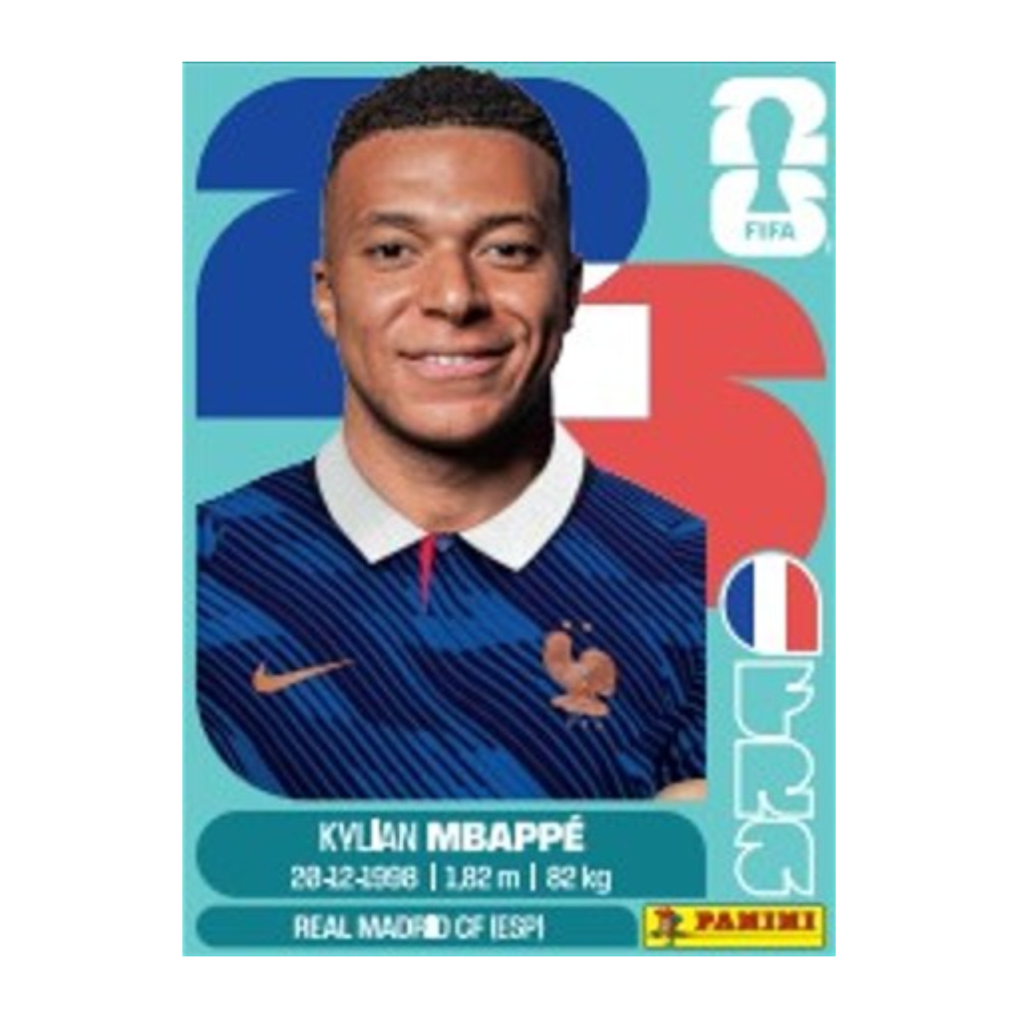 Panini FIFA World Cup 2026 Official Sticker Collection Kylian Mbappe