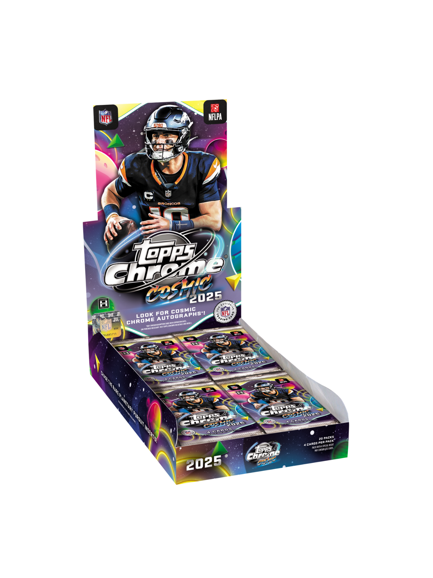 2025 Topps Cosmic Chrome Football Hobby Box