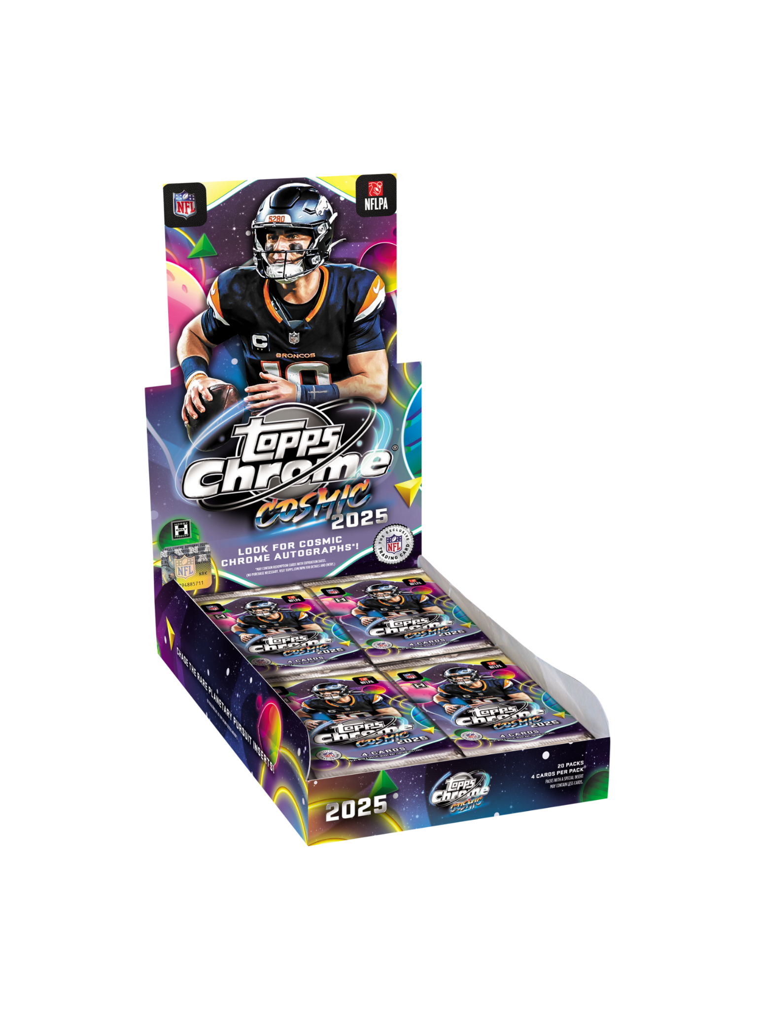 2025 Topps Cosmic Chrome Football Hobby Box