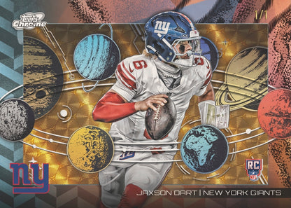 2025 Topps Cosmic Chrome Football Planetarium Jaxson Dart