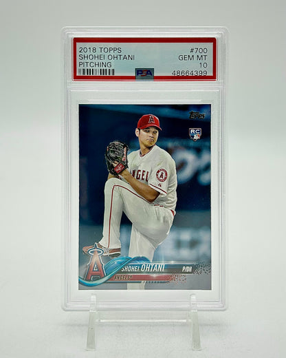 2018 Topps Pitching #700 Shohei Ohtani PSA 10