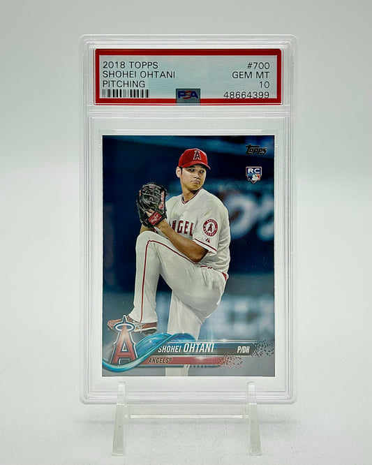 2018 Topps Pitching #700 Shohei Ohtani PSA 10