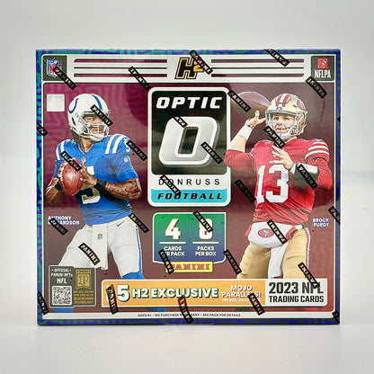 2023 Panini Donruss Optic Football Hybrid H2 Box