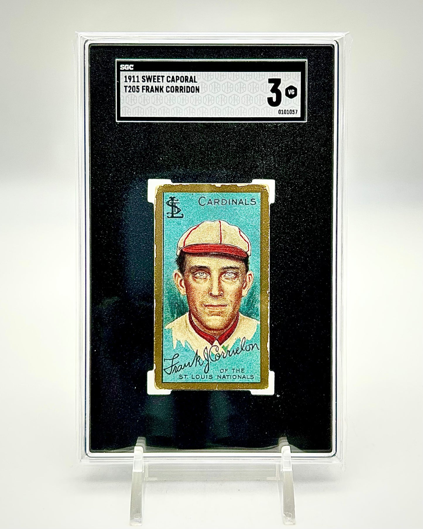 1911 Sweet Caporal: T205 Frank Corridon (SGC 3)