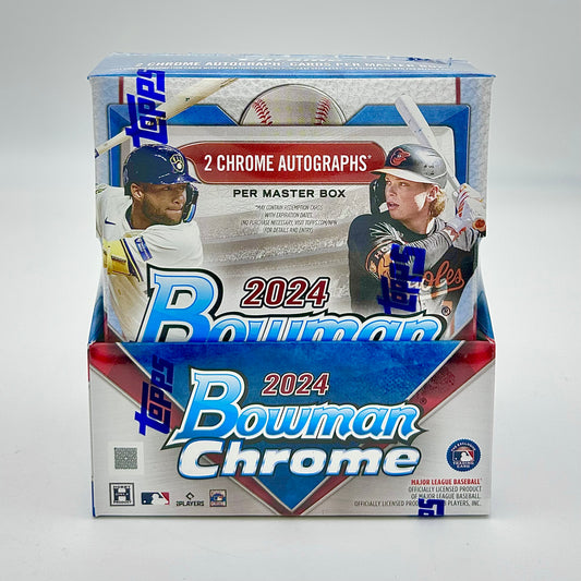 2024 Bowman Chrome Baseball Hobby Box