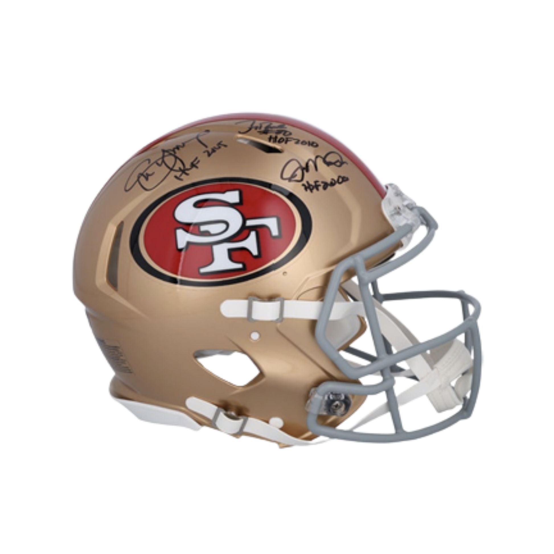 2026 Fanatics Under Wraps Autographed Authentic NFL Helmet - Multi-Signed
