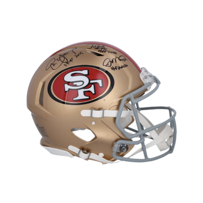 2026 Fanatics Under Wraps Autographed Authentic NFL Helmet - Multi-Signed