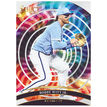2025 Panini Select Baseball Color Wheel Bobby Witt Jr. 