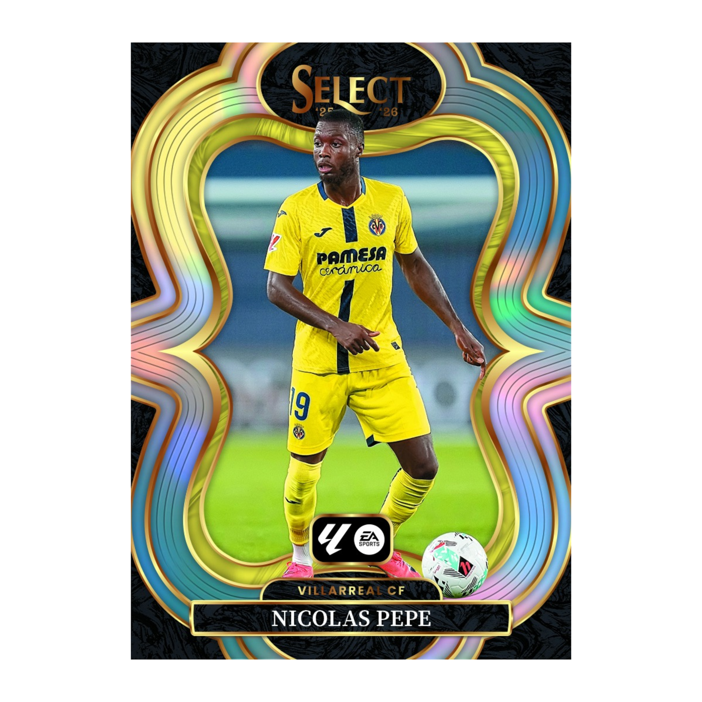 2025-2026 Panini Select La Liga Soccer Nicolas Pepe