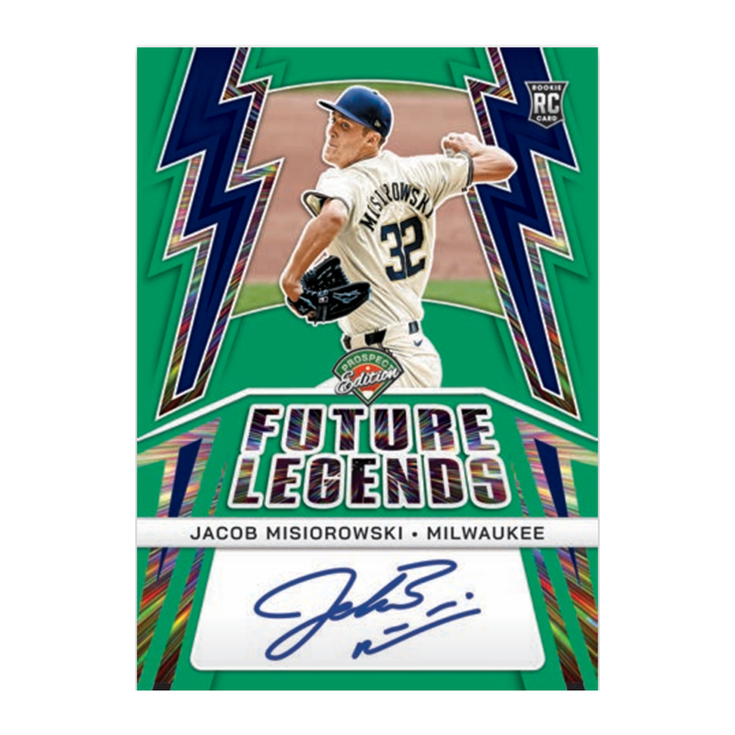 2025 Panini Prospect Edition Baseball Future Legends Autograph Jacob Misiorowski