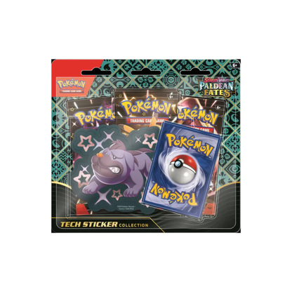 Pokémon Scarlet & Violet Paldean Fates Tech Sticker Collection - Maschiff